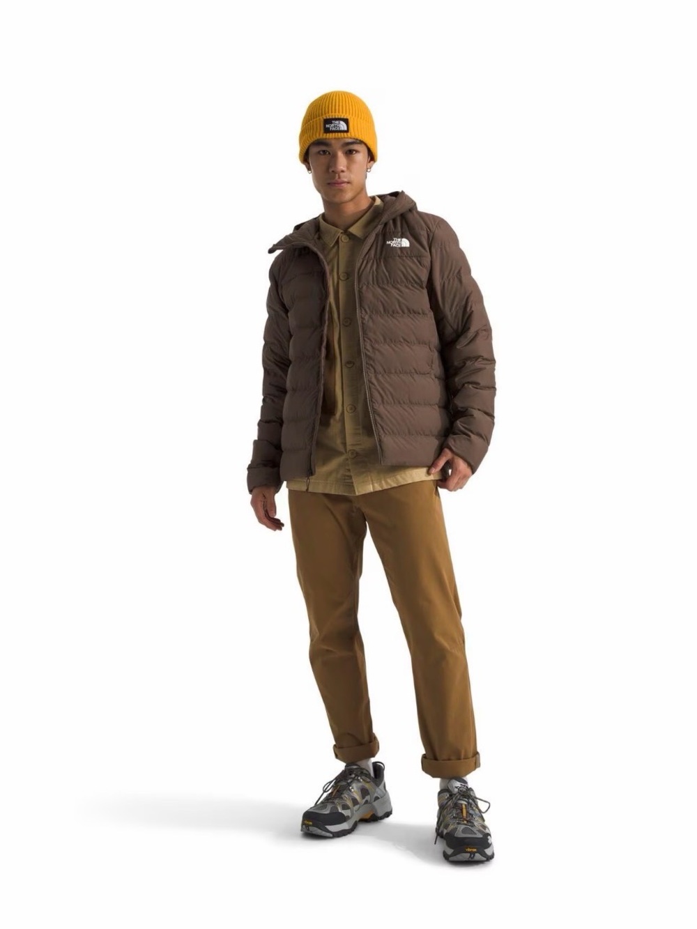 The North Face Men's Aconcagua 3 Hooded Jacket - Smokey Brown